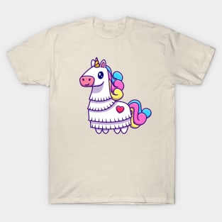 Cute Unicorn Pinata T-Shirt